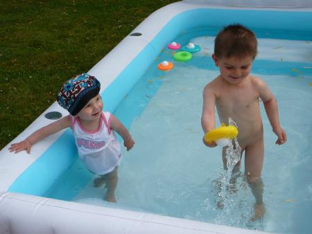 Liam & Elouan barbotent