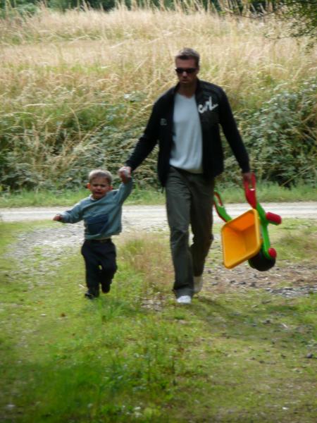 tentative de fugue � brouette