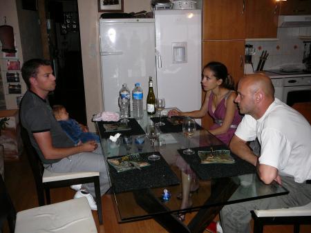 soir�e chez Luc & Nath avec Melvin