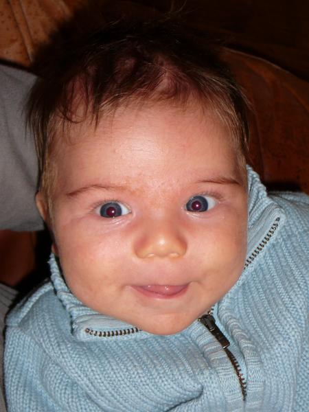 Melvin de bonne humeur le matin