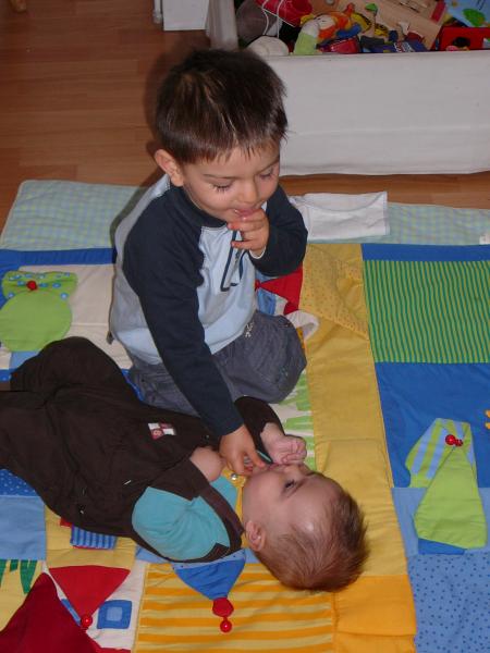 Je te tiens par la barbichette...