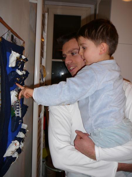 la calendrier de l'Avent